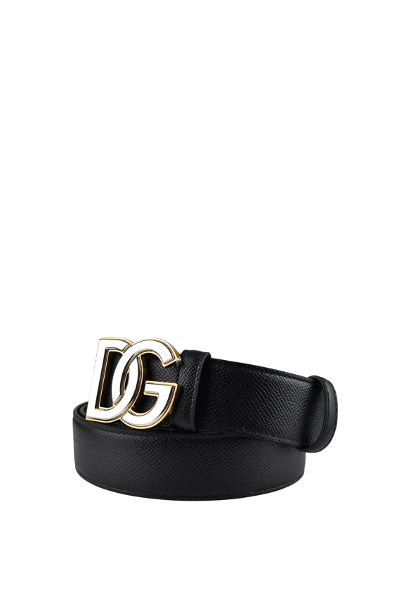 Dolce&Gabbana Men Leather Belt DOLCE & GABBANA