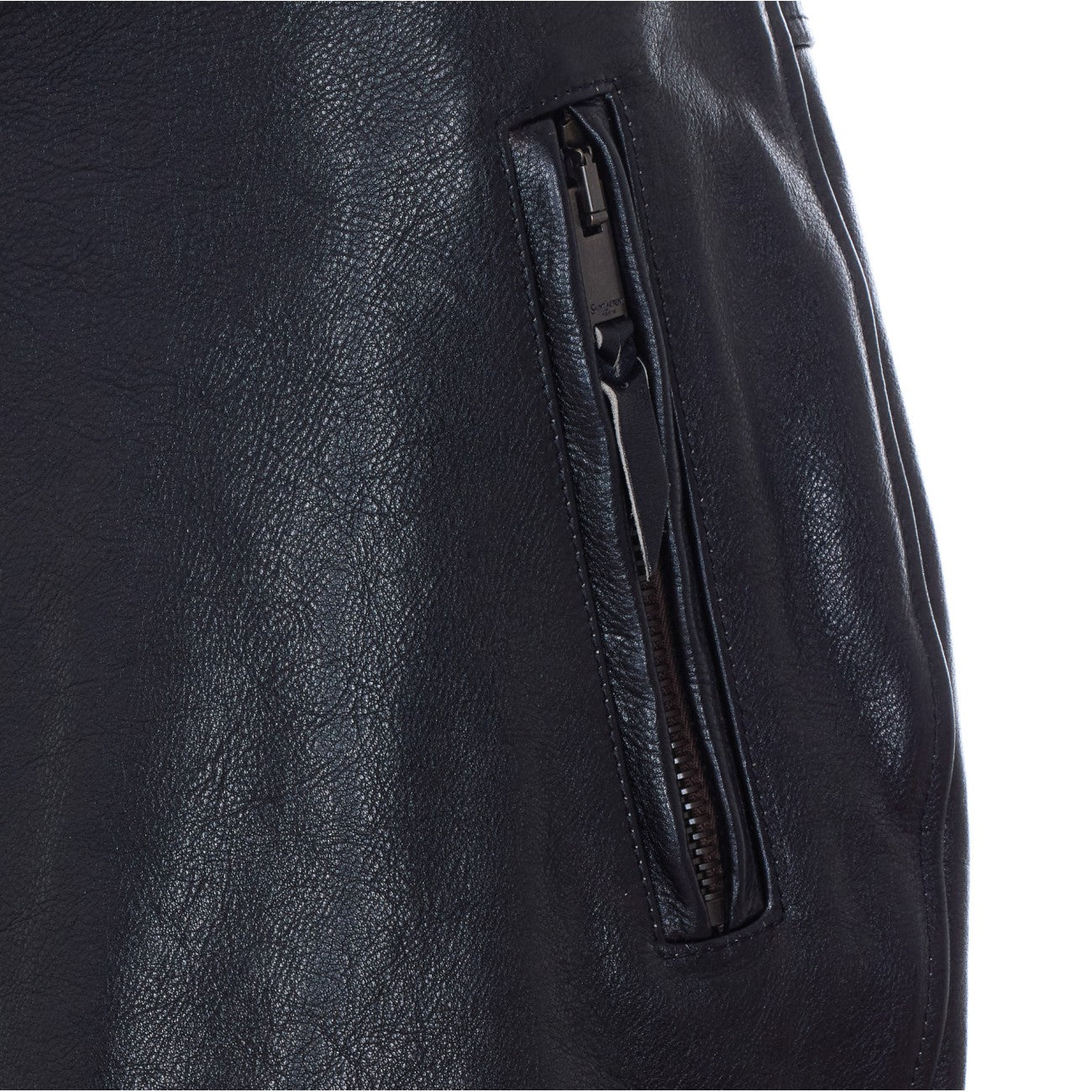 Saint Laurent Women Belted Leather Pencil Skirt SAINT LAURENT