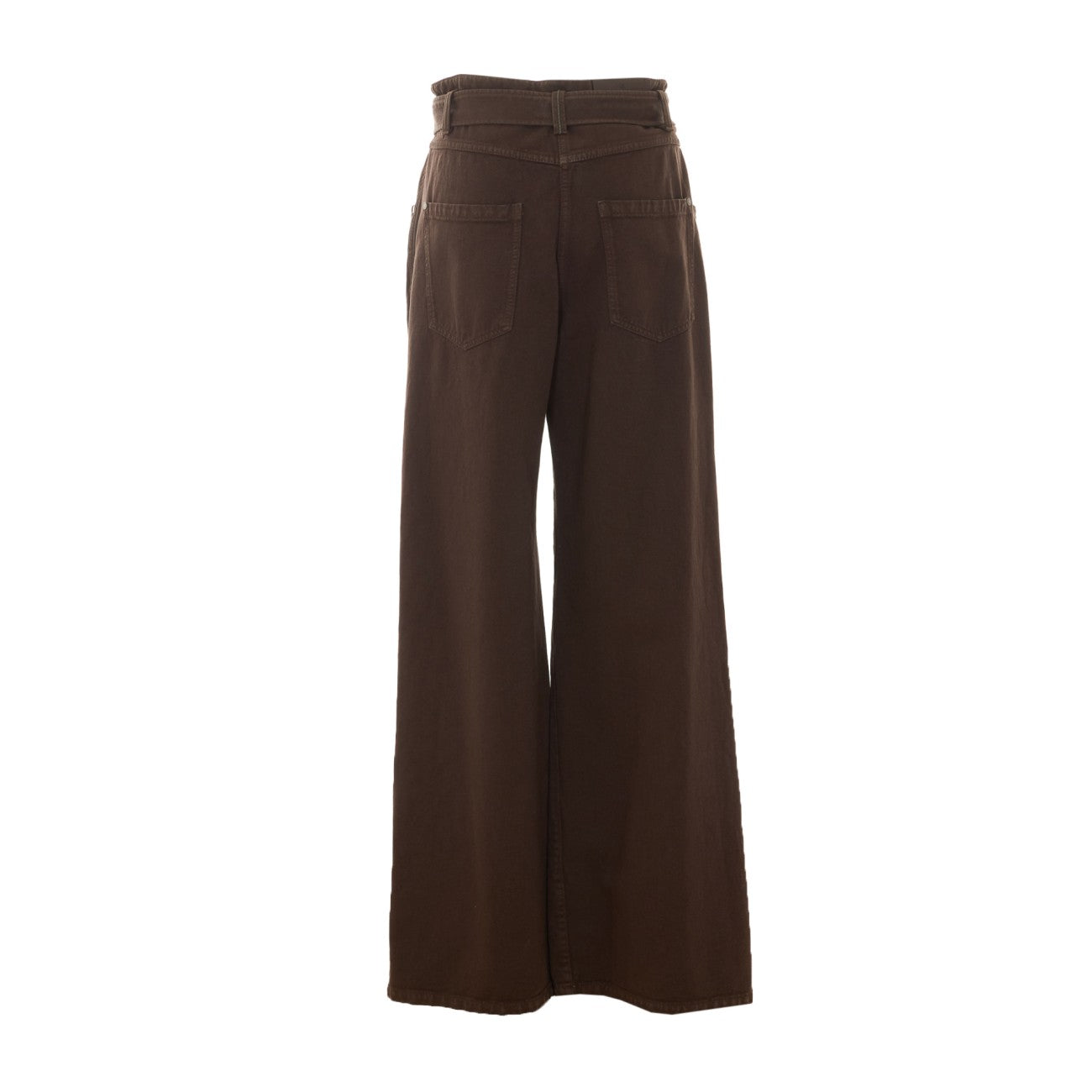 Brunello Cucinelli Women Belted Wide Jeans BRUNELLO CUCINELLI