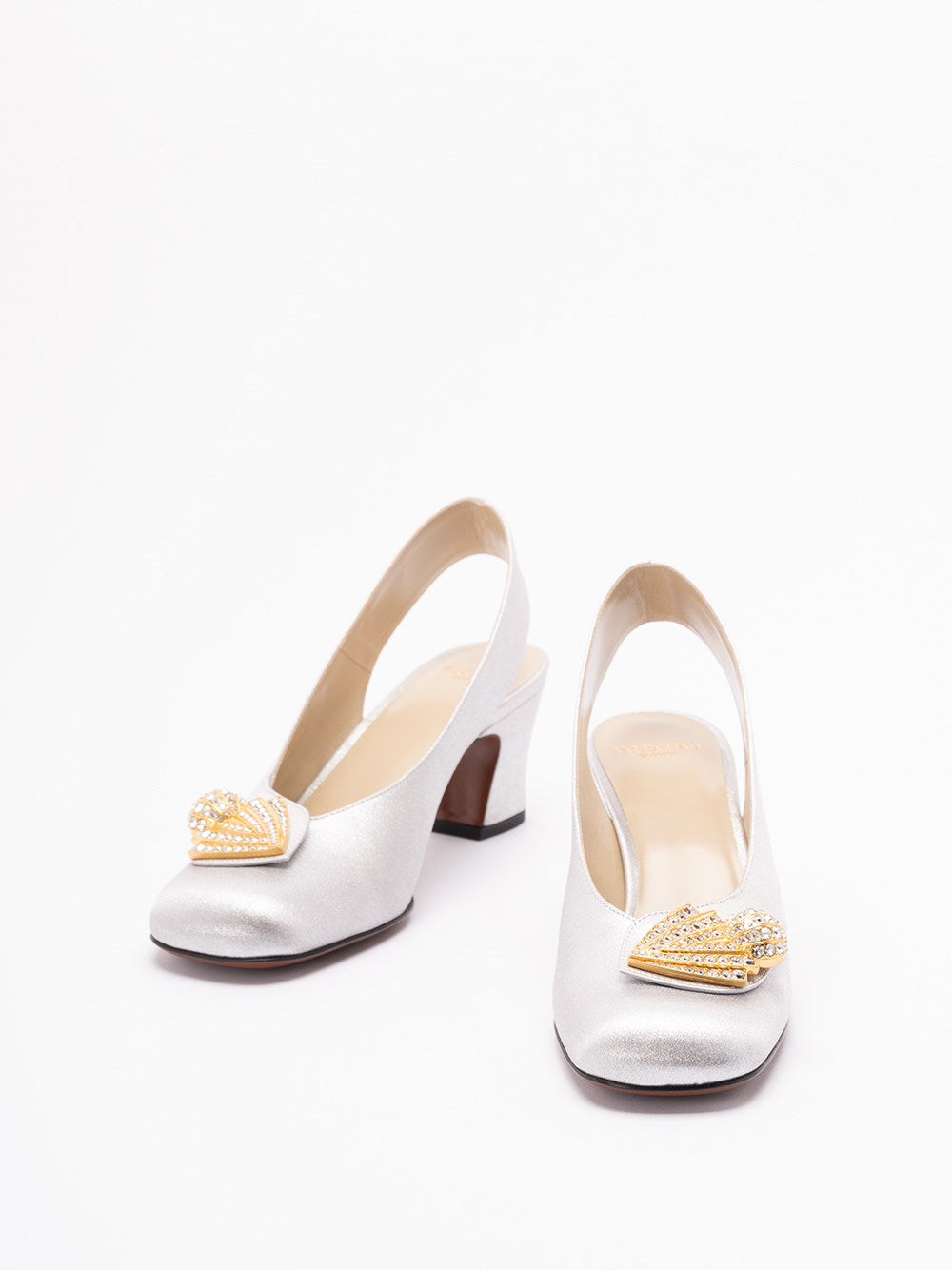 Valentino Garavani Women `Valentino Garavani Adamantine` Slingbacks VALENTINO GARAVANI