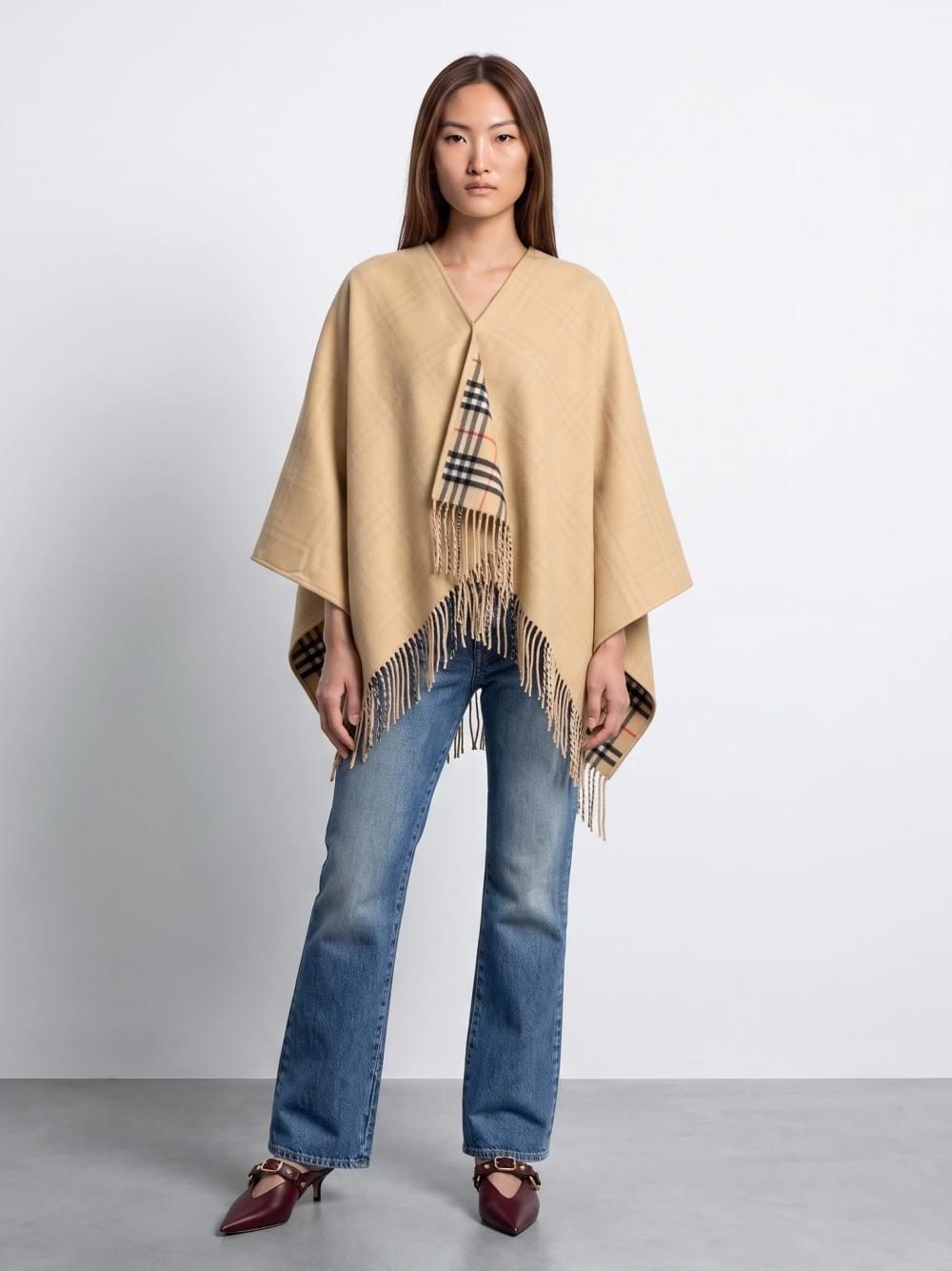 Burberry Women Reversible Cape BURBERRY