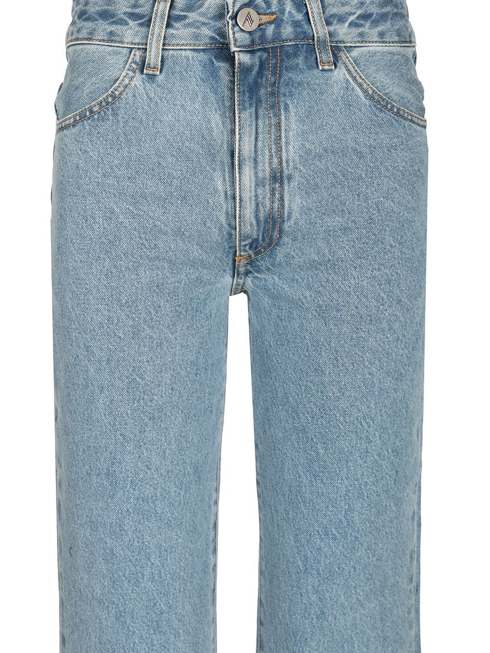 The Attico Women Denim Long Trousers THE ATTICO