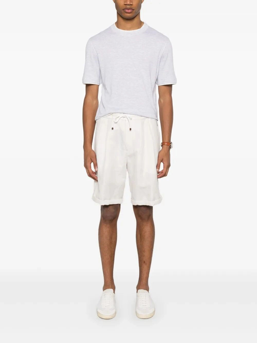 Brunello Cucinelli Men T-Shirt With Faux-Layering BRUNELLO CUCINELLI