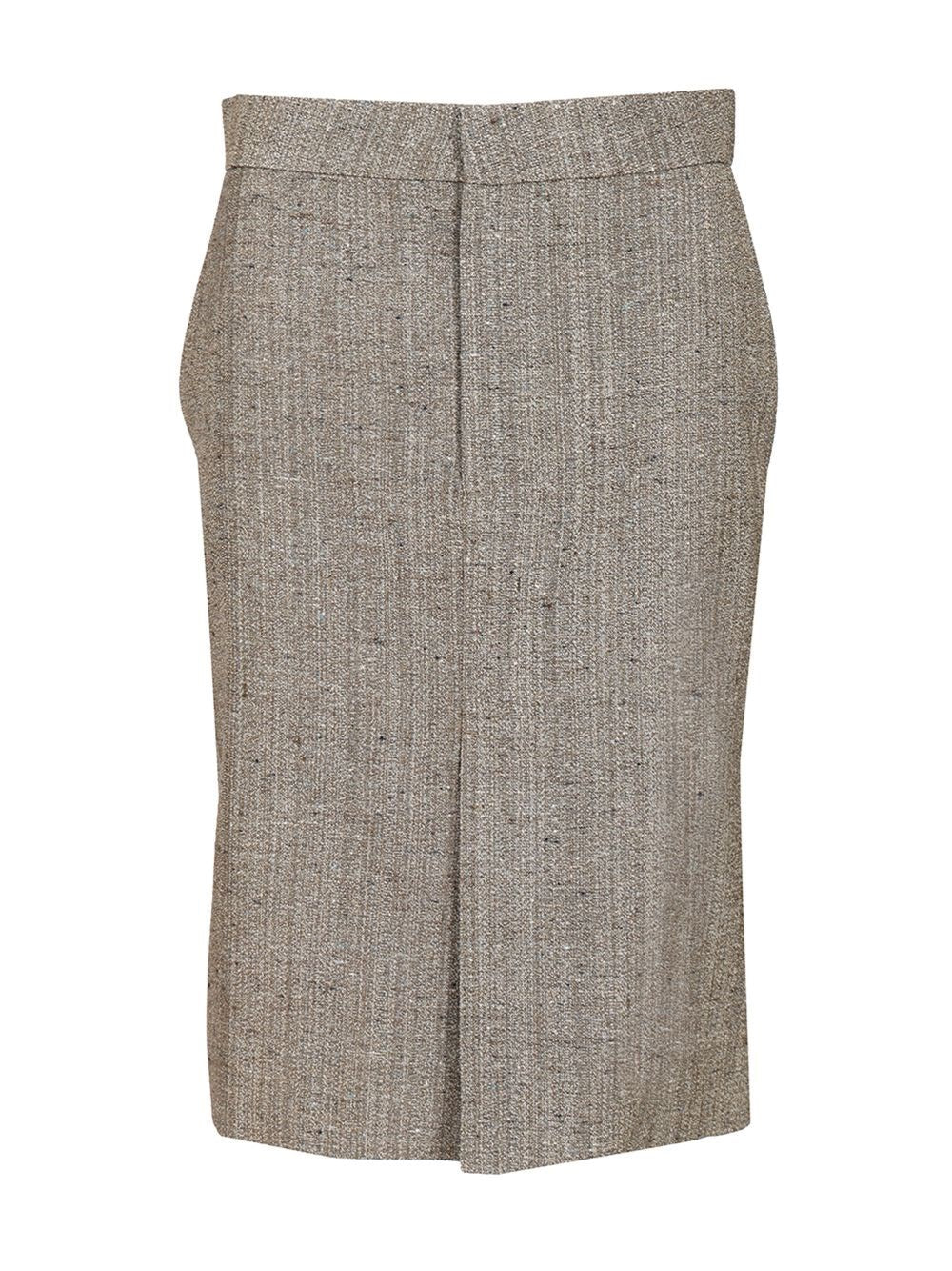 Bottega Veneta Women Midi Skirt In Viscose And Silk BOTTEGA VENETA