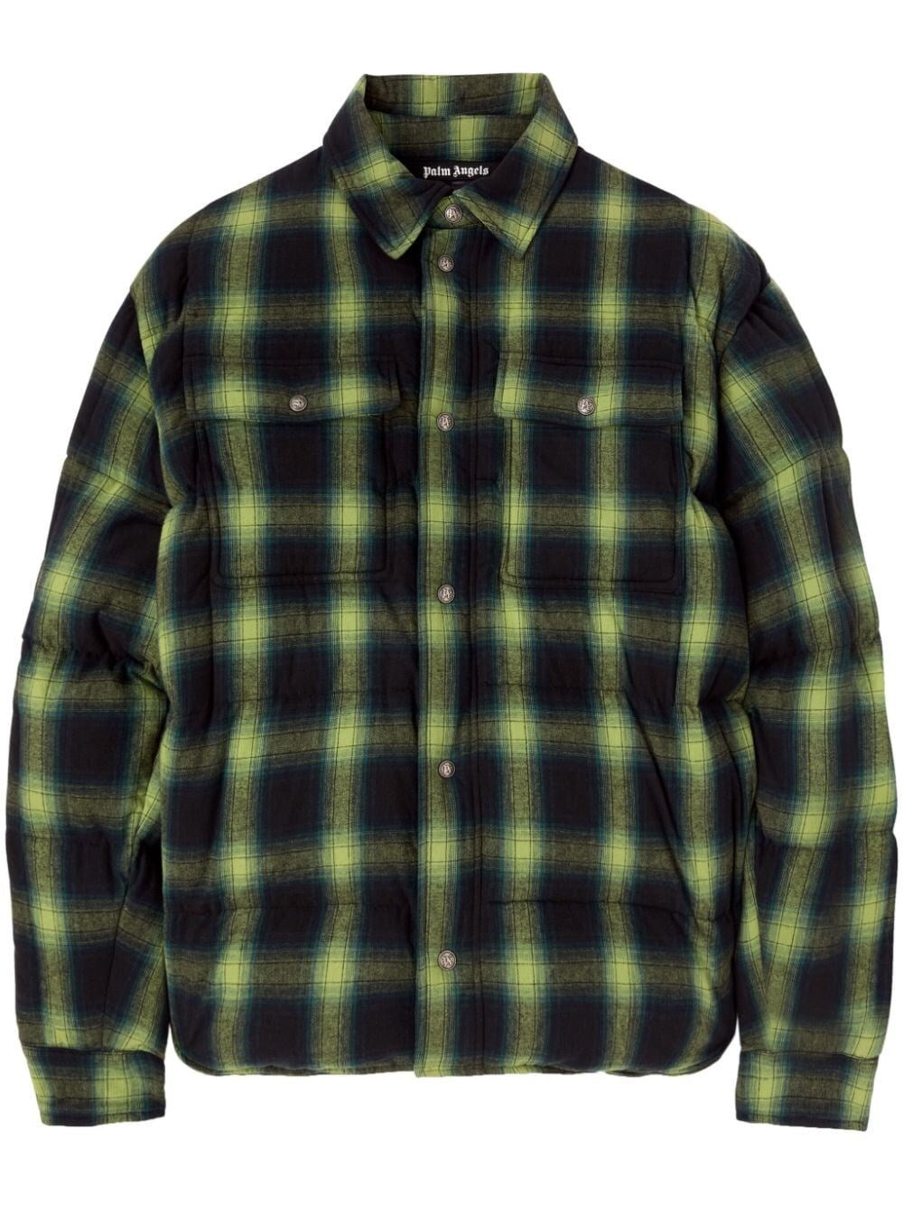 Palm Angels Men `Vertigo` Padded Shirt PALM ANGELS