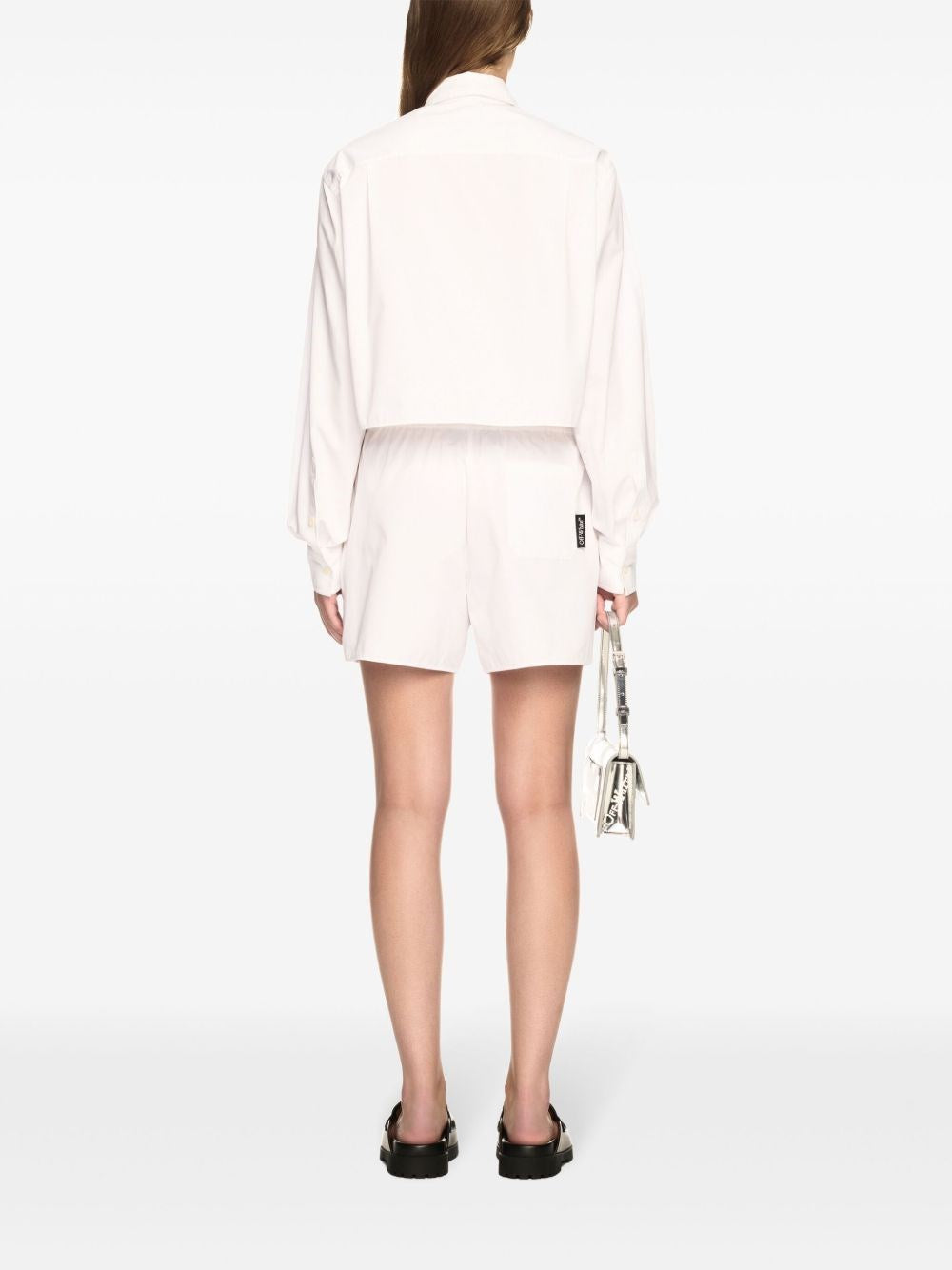 Off-White Women Popeline Shorts OFF-WHITE