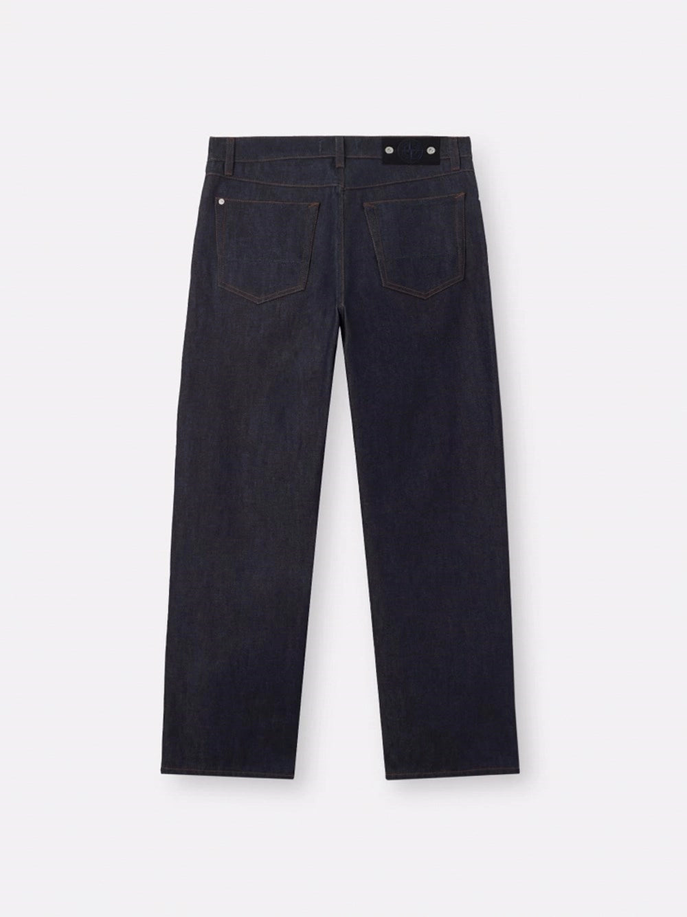 Stone Island Men `Indigo Denim-Raw` Jeans
