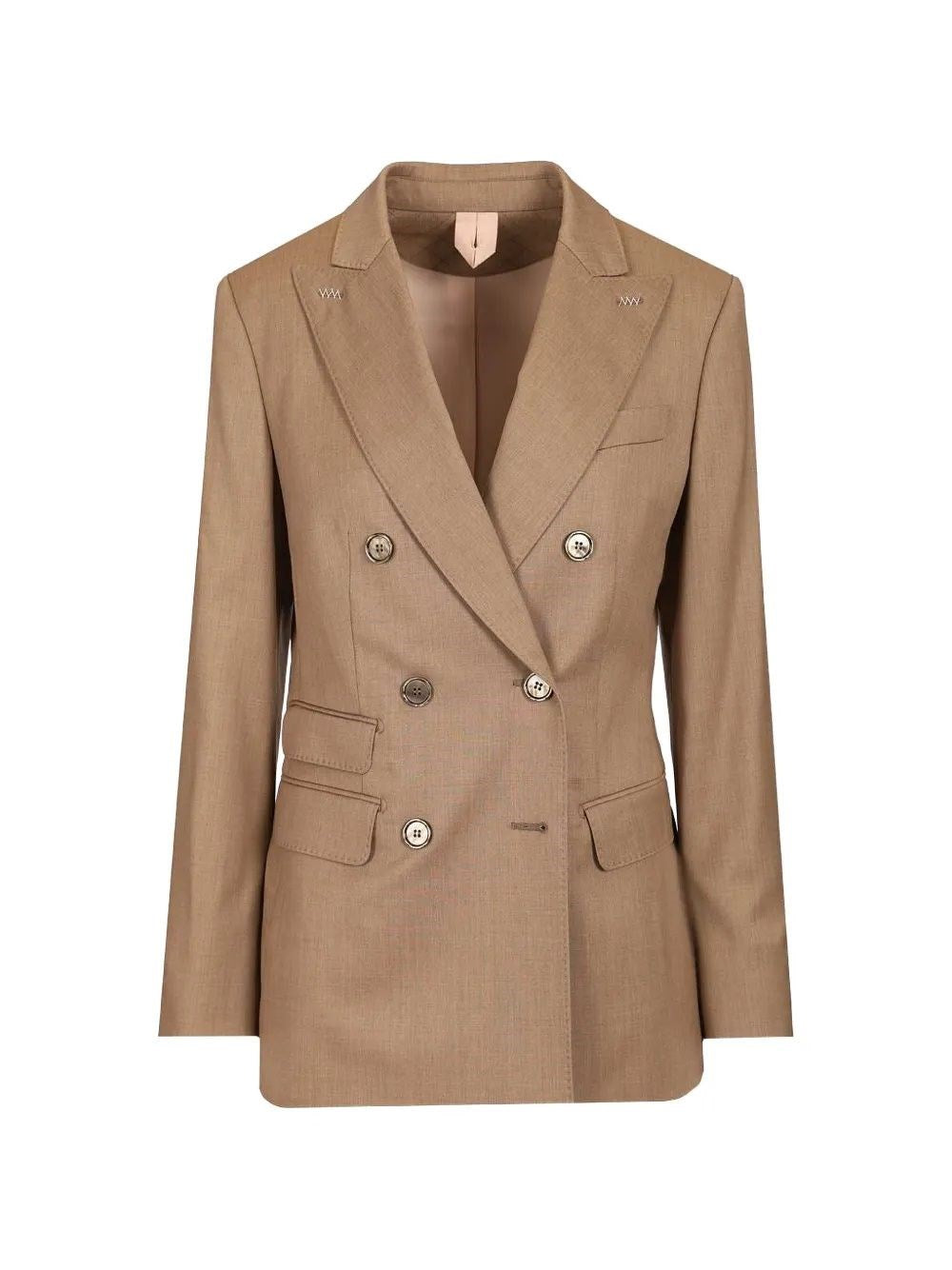 Max Mara Women Double-Breasted Wool Twill Blazer "Cupola" MAX MARA