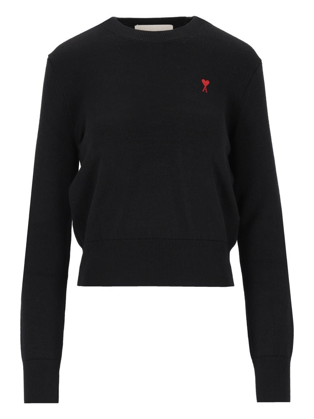 Ami Women Ami De Cœur Crew-Neck Sweater AMI PARIS