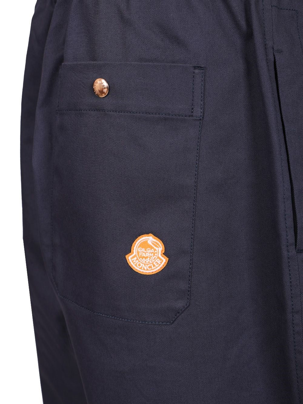 Moncler Genius Men Cotton Gabardine Trousers MONCLER GENIUS