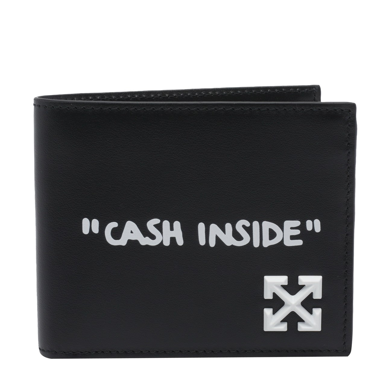 Off White Men Bifold Jitney Quote Wallet OFF-WHITE