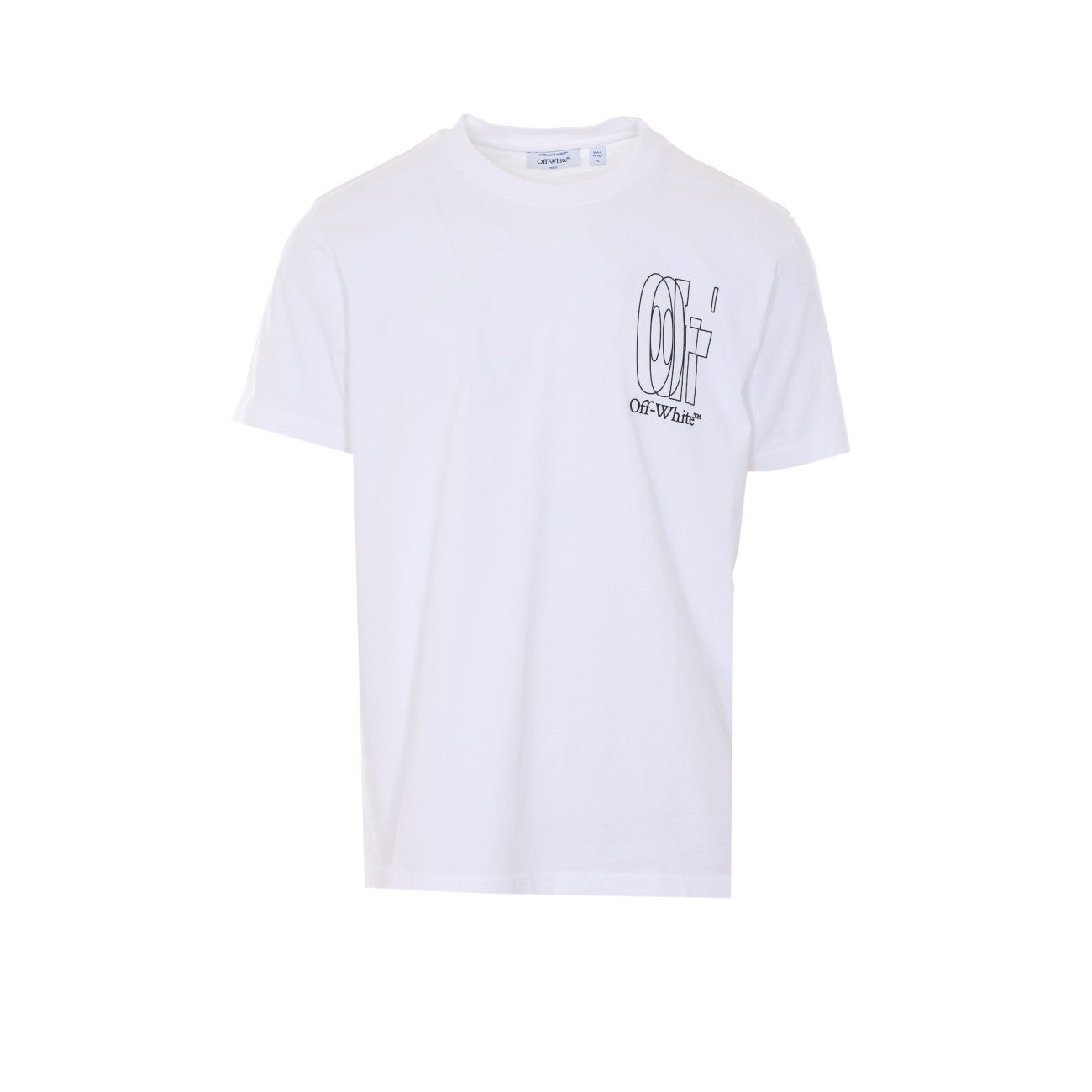Off White Men Big Double Arrow Slim T-Shirt OFF-WHITE
