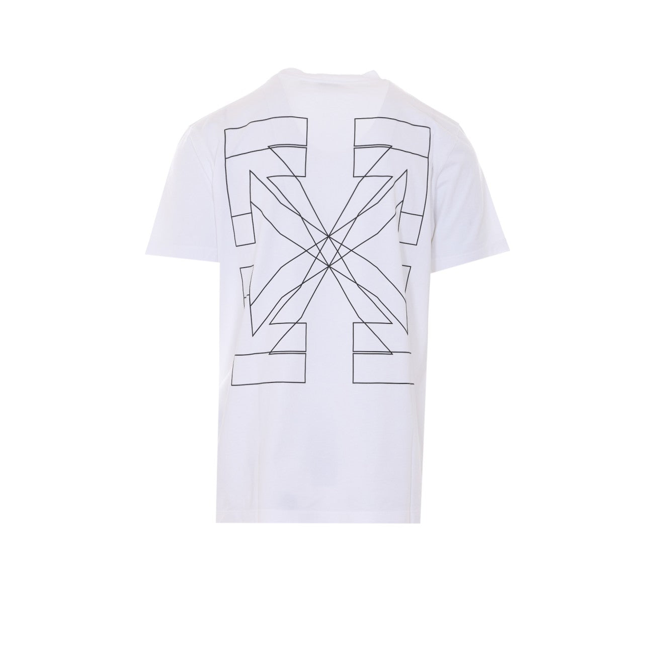 Off White Men Big Double Arrow Slim T-Shirt OFF-WHITE