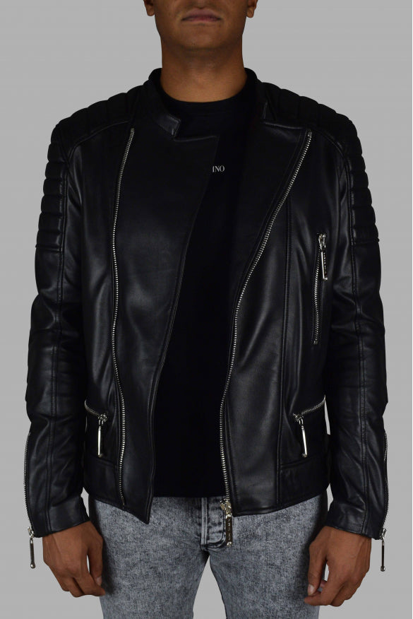 Philipp Plein Men Biker Jacket PHILIPP PLEIN