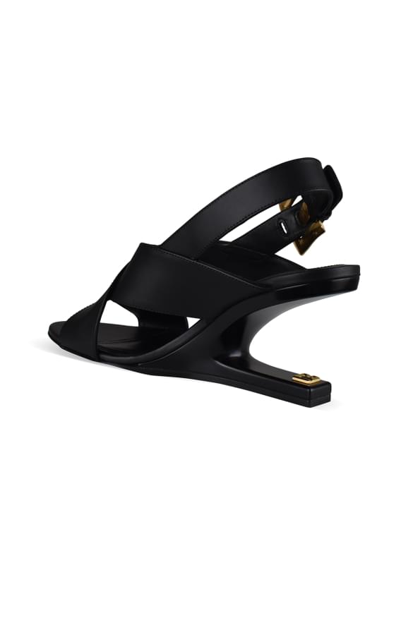 Balmain Women Anthem No Wedge Sandals BALMAIN
