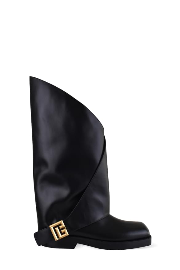 Balmain Women Twist Flat Boots BALMAIN