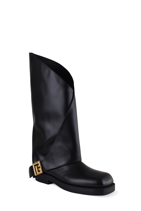 Balmain Women Twist Flat Boots BALMAIN