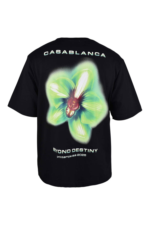 Casablanca Men Glitch Orchid Oversized T-Shirt CASABLANCA