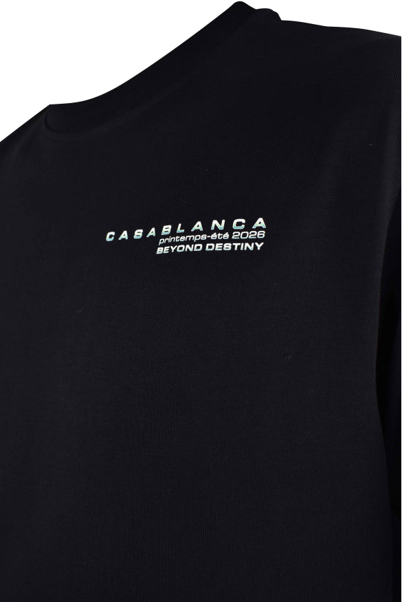 Casablanca Men Glitch Orchid Oversized T-Shirt CASABLANCA
