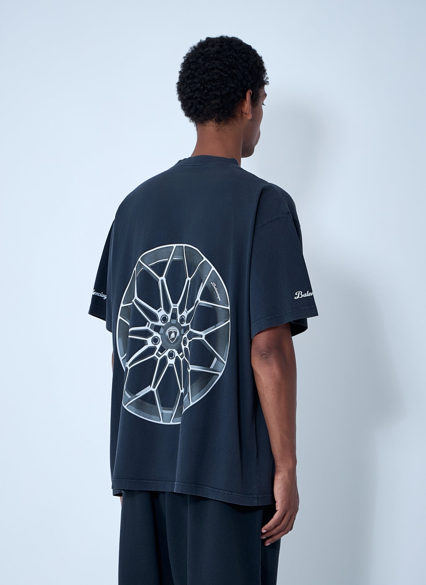 Balenciaga X Lamborghini Men Automobili Lamborghini T-Shirt Balenciaga x Lamborghini
