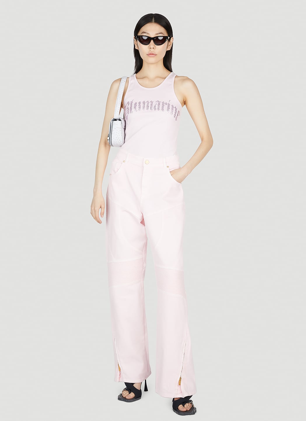 Blumarine Women Biker Jeans BLUMARINE