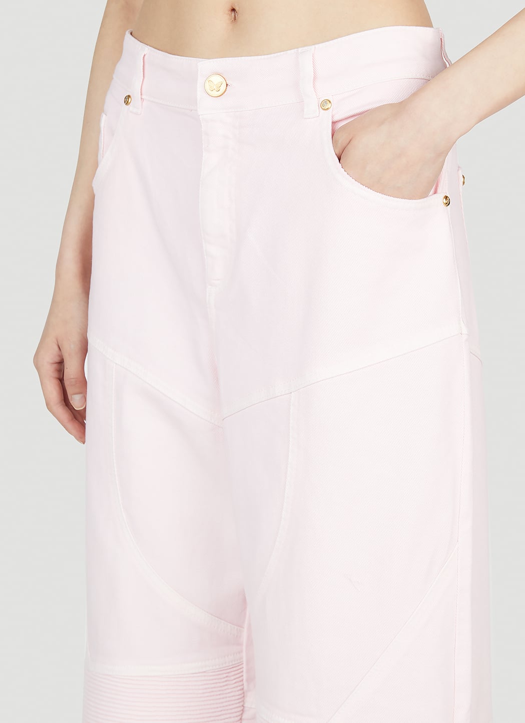 Blumarine Women Biker Jeans BLUMARINE