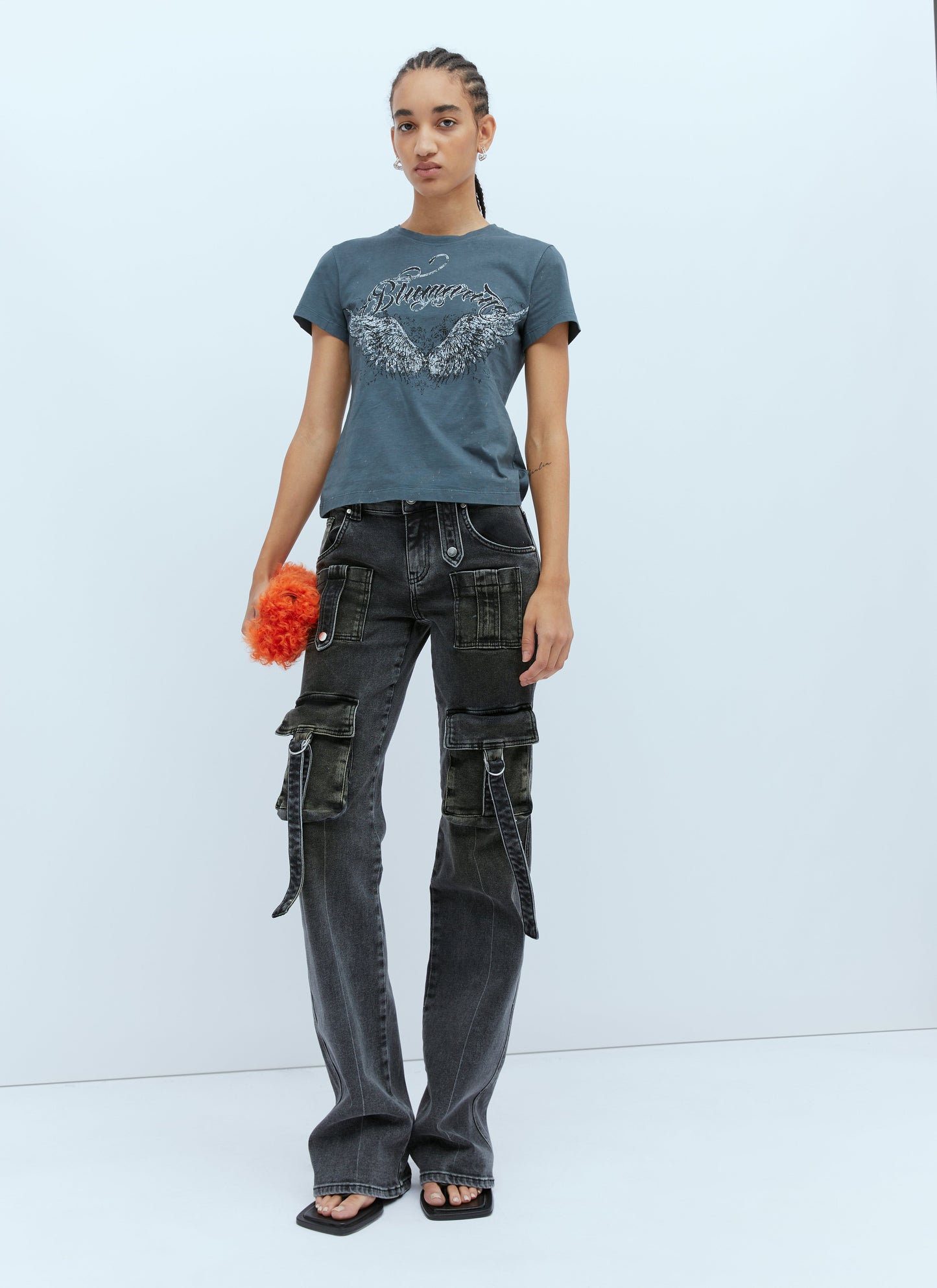 Blumarine Women Graphic Logo T-Shirt BLUMARINE