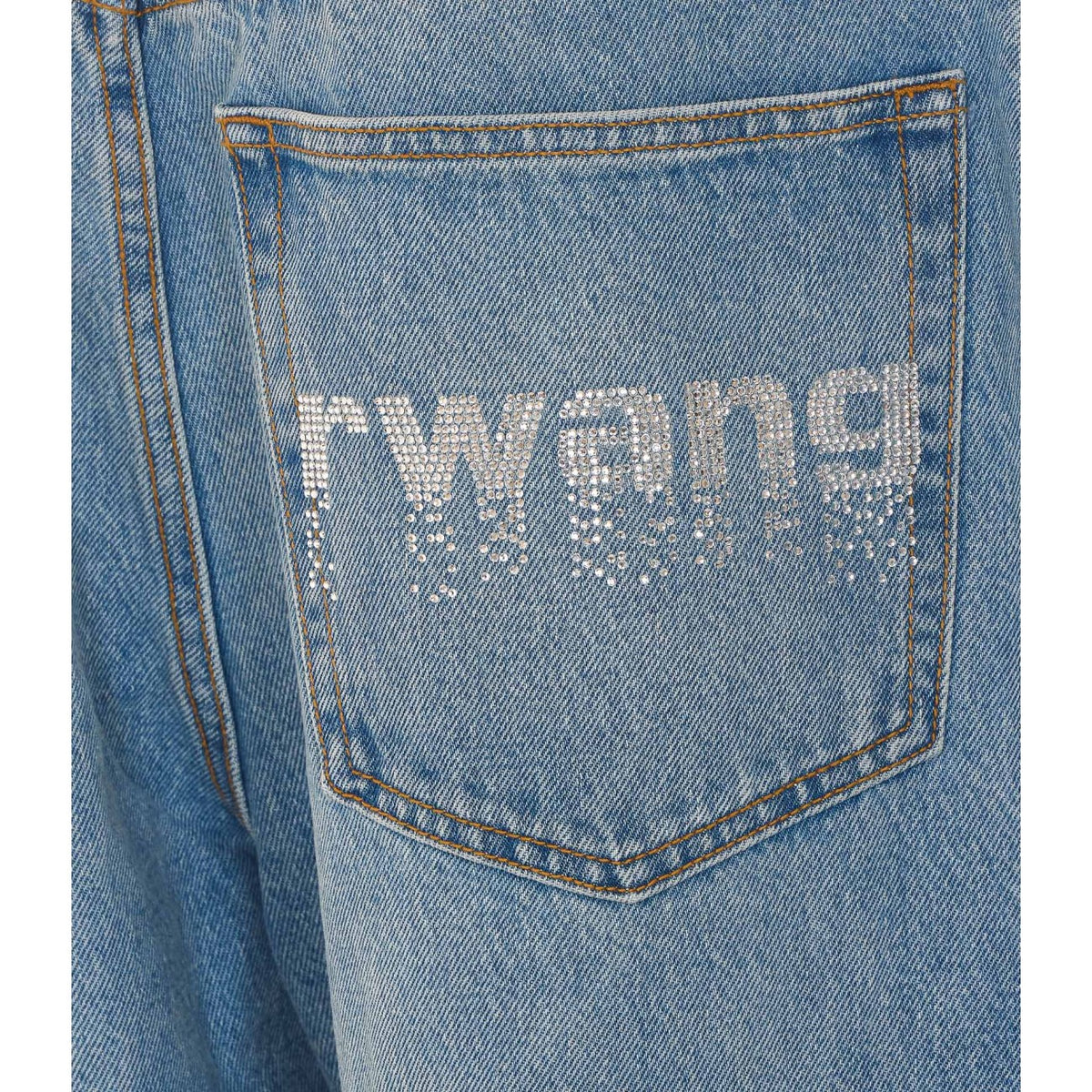 Alexander Wang Women Blow Up With Crystals Jeans ALEXANDER WANG