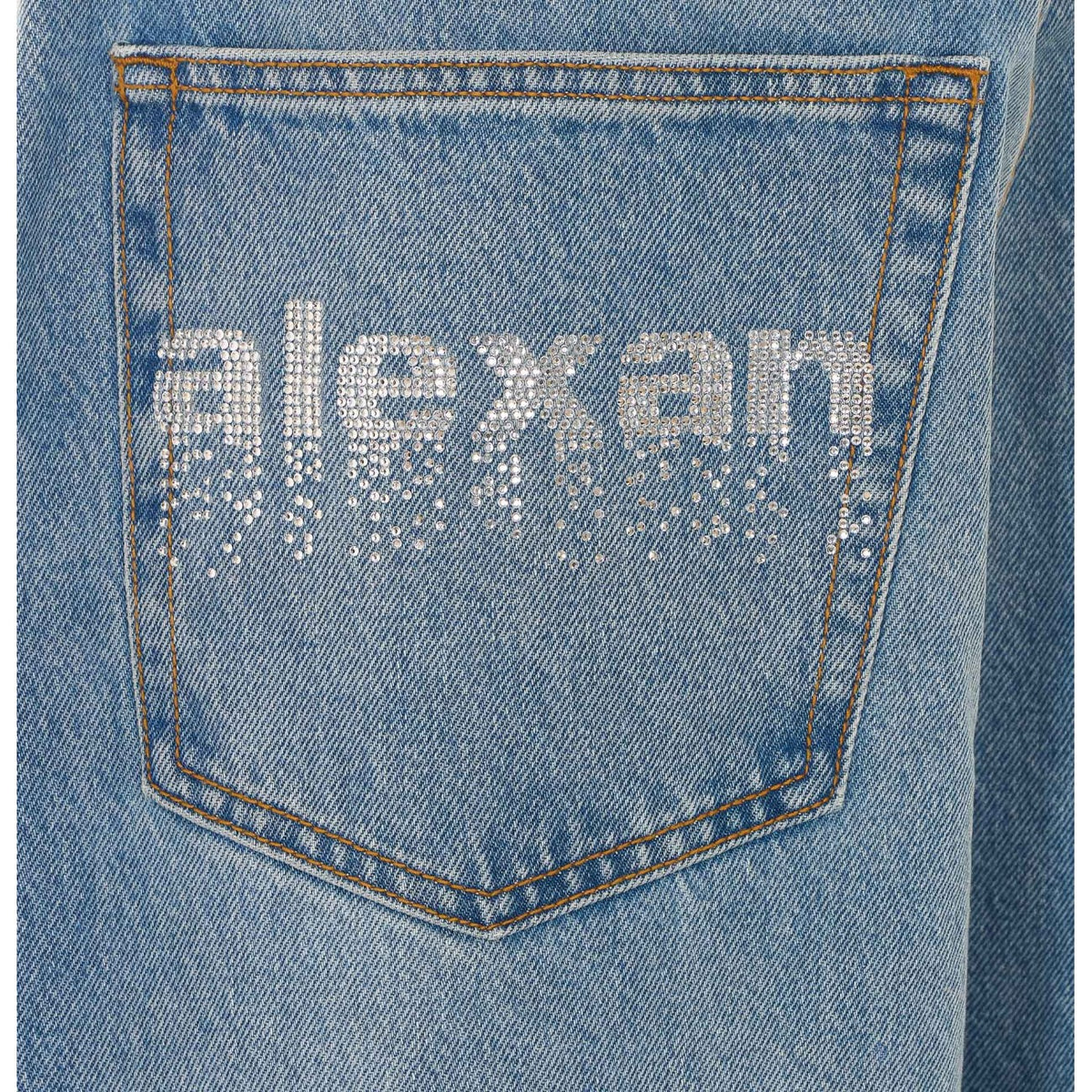 Alexander Wang Women Blow Up With Crystals Jeans ALEXANDER WANG