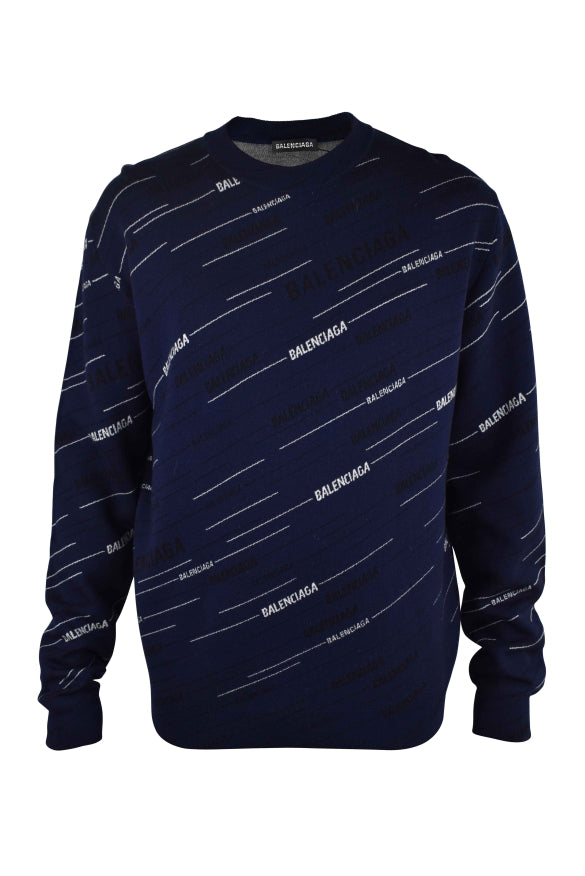 Balenciaga Men Alphabet Logo Sweater BALENCIAGA