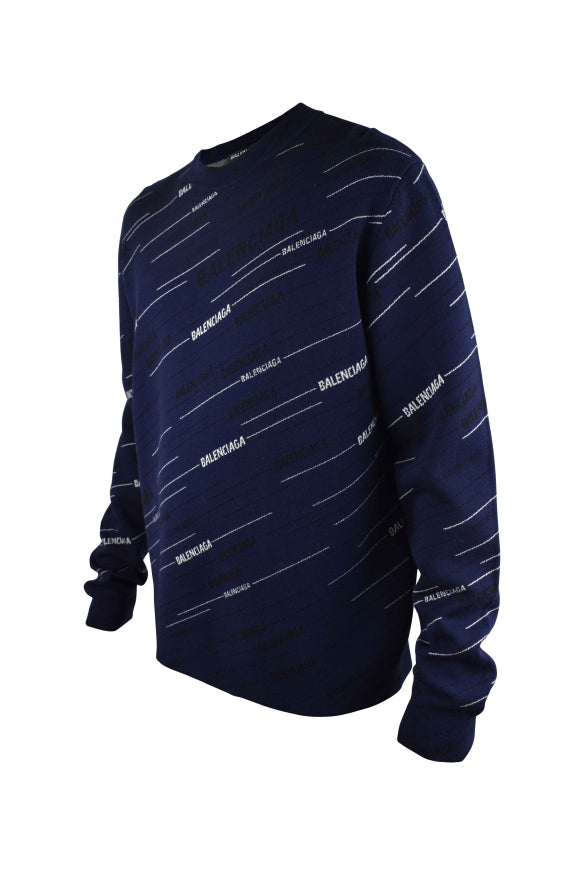 Balenciaga Men Alphabet Logo Sweater BALENCIAGA