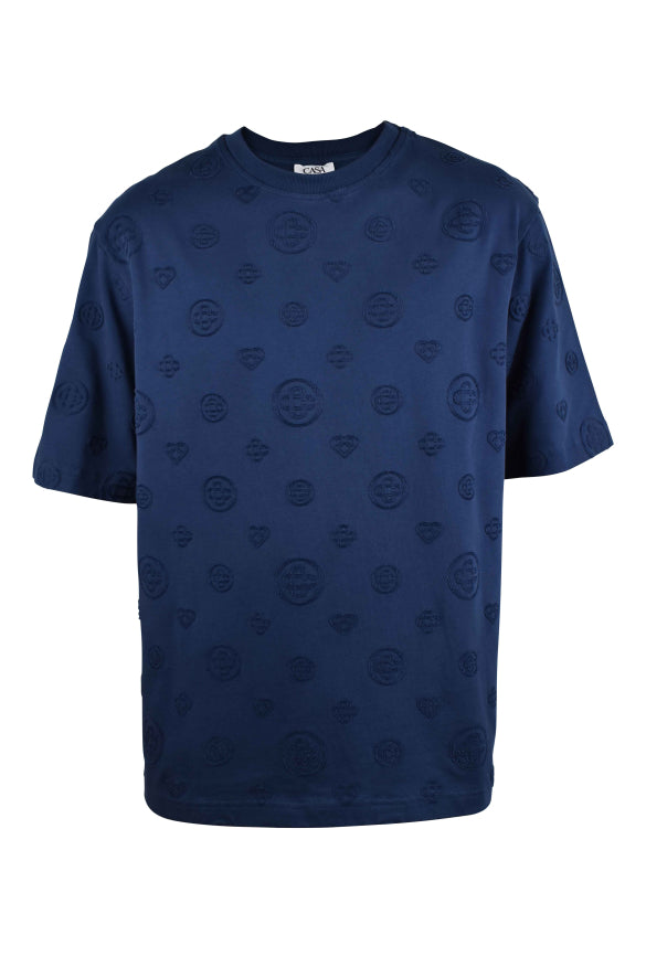 Casablanca Men Monogram Oversized T-Shirt CASABLANCA