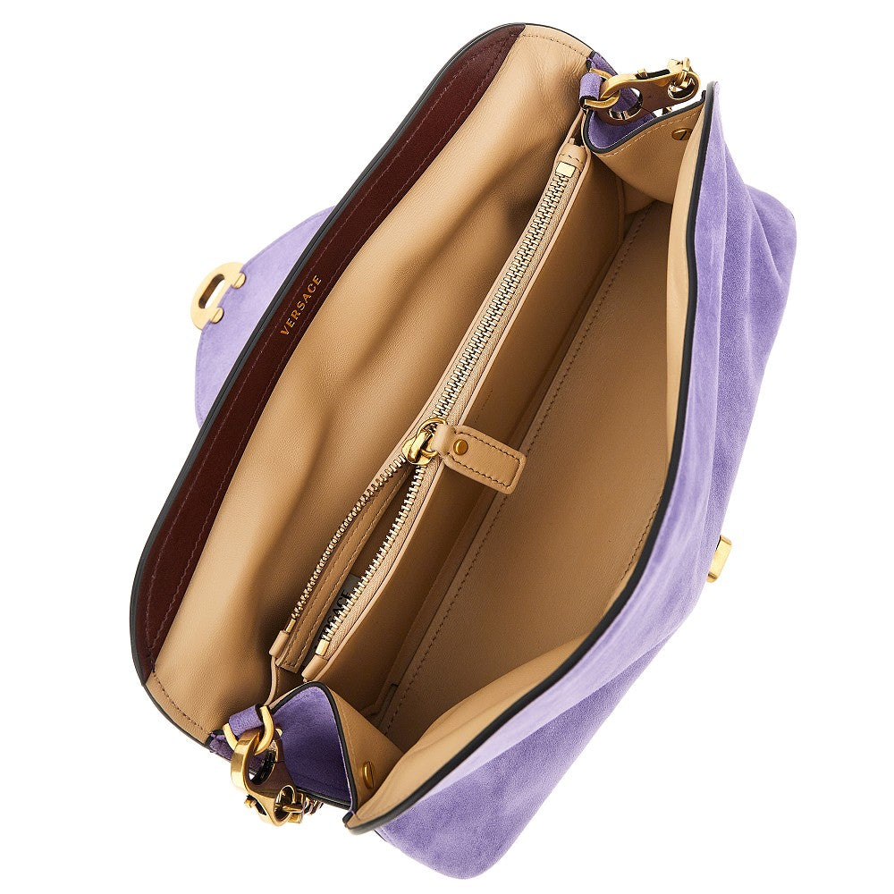 Versace Women Suede Leather 'Vivian' Clutch VERSACE