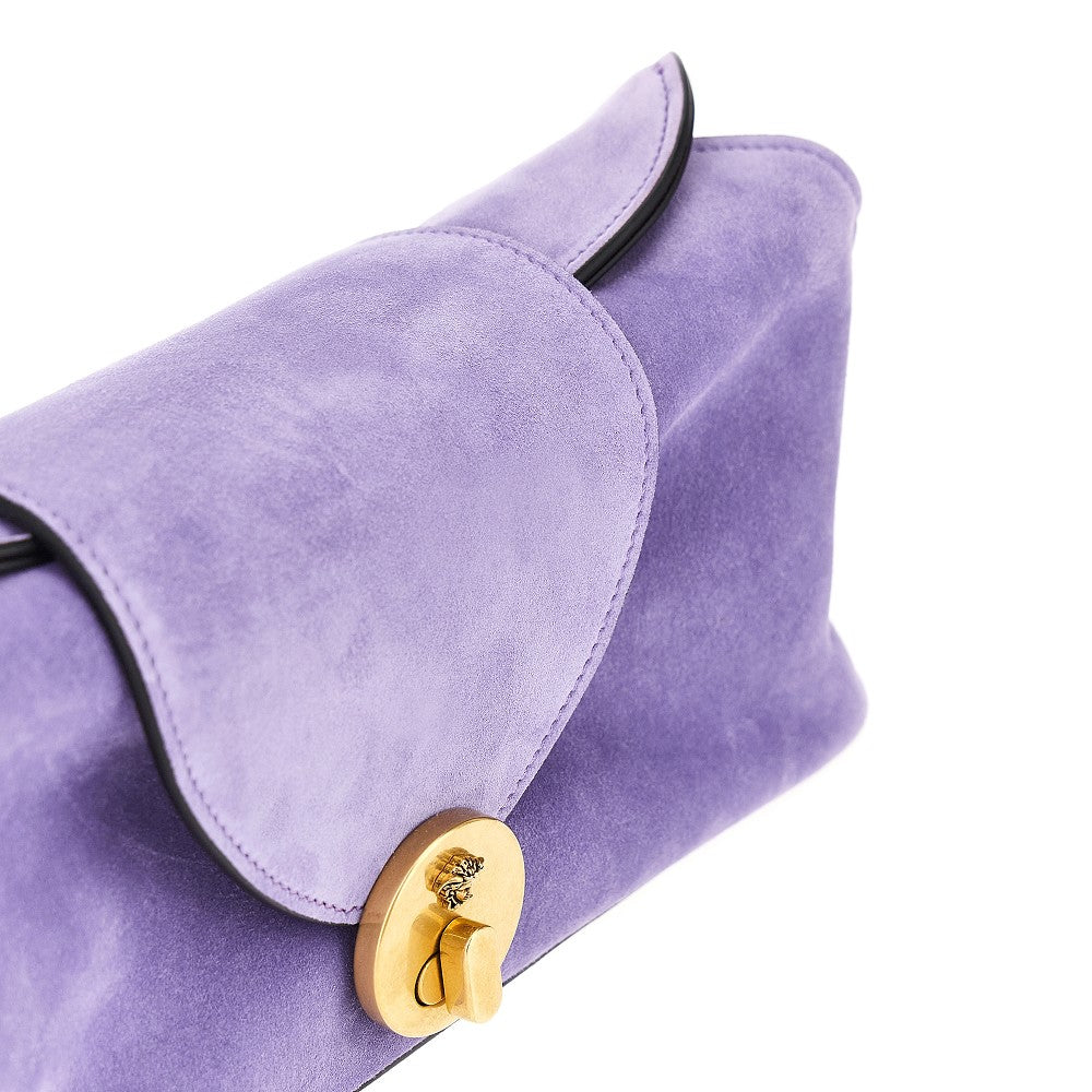 Versace Women Suede Leather 'Vivian' Clutch VERSACE