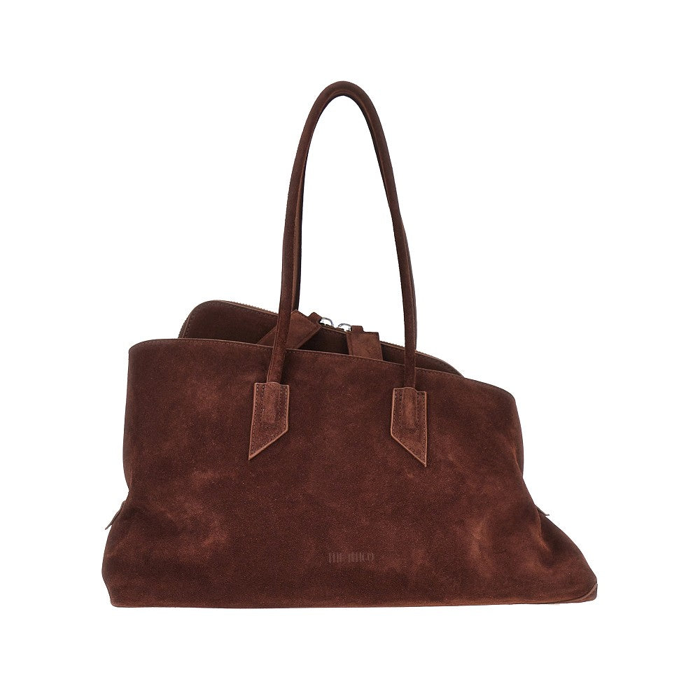 The Attico Women Suede Leather Medium 'La Passeggiata' Bag THE ATTICO