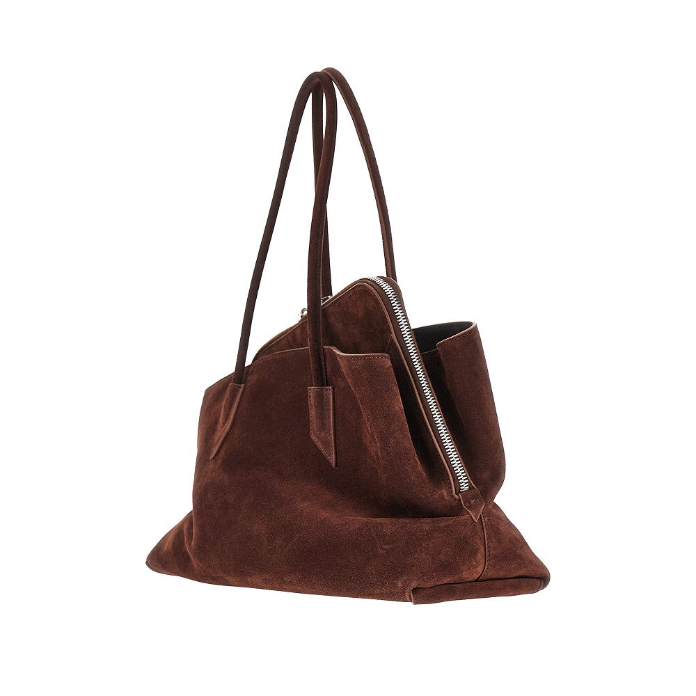 The Attico Women Suede Leather Medium 'La Passeggiata' Bag THE ATTICO