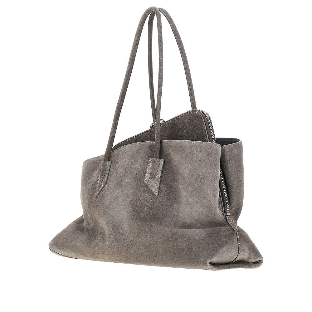 The Attico Women Suede Leather Medium 'La Passeggiata' Bag THE ATTICO