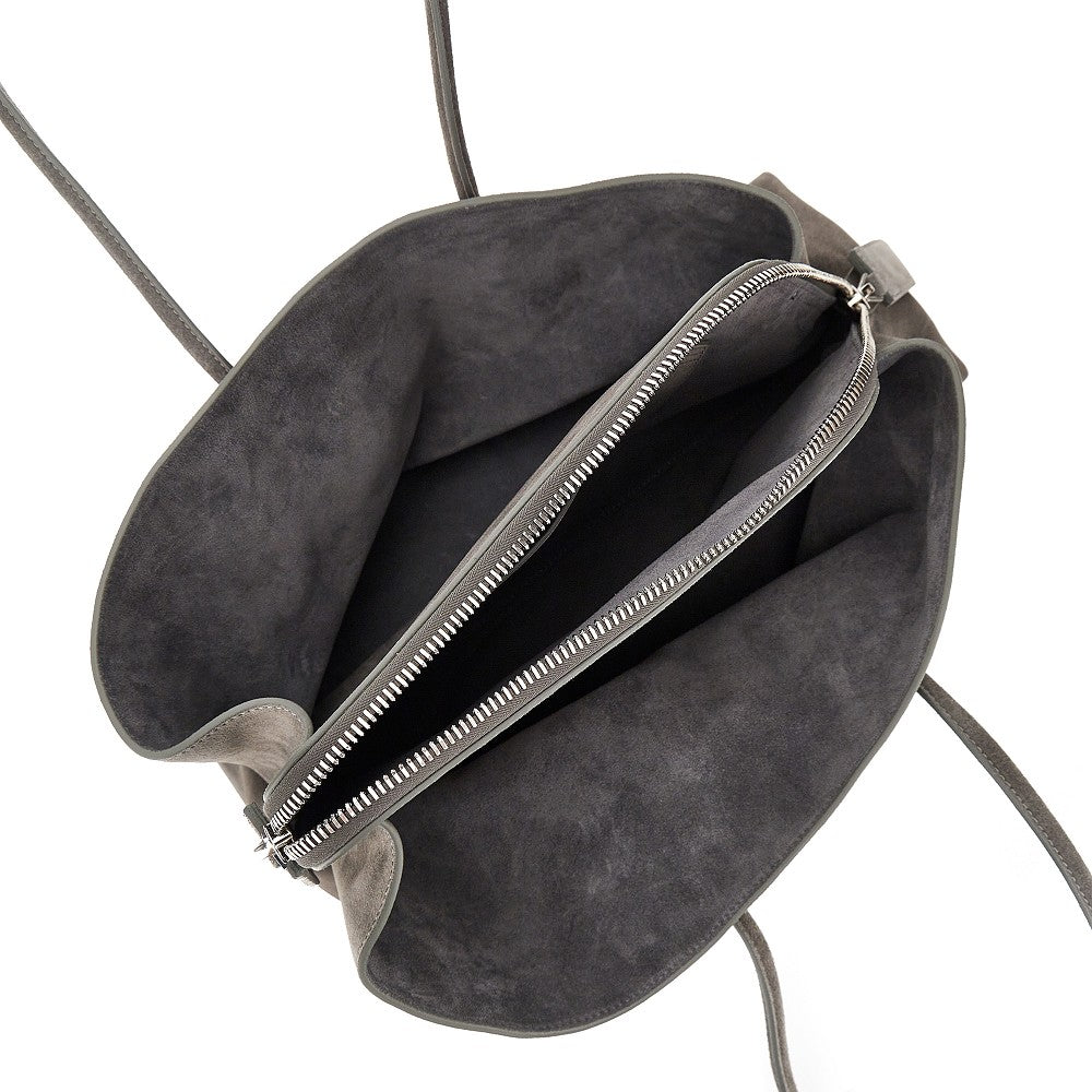 The Attico Women Suede Leather Medium 'La Passeggiata' Bag THE ATTICO