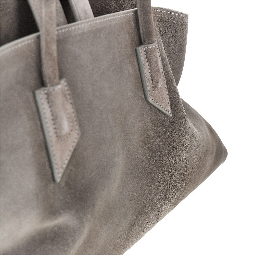 The Attico Women Suede Leather Medium 'La Passeggiata' Bag THE ATTICO