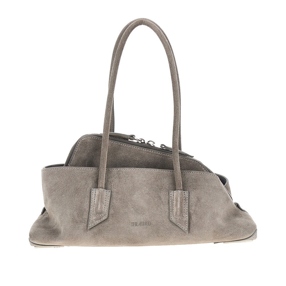 The Attico Women Suede Leather Small 'La Passeggiata' Bag THE ATTICO