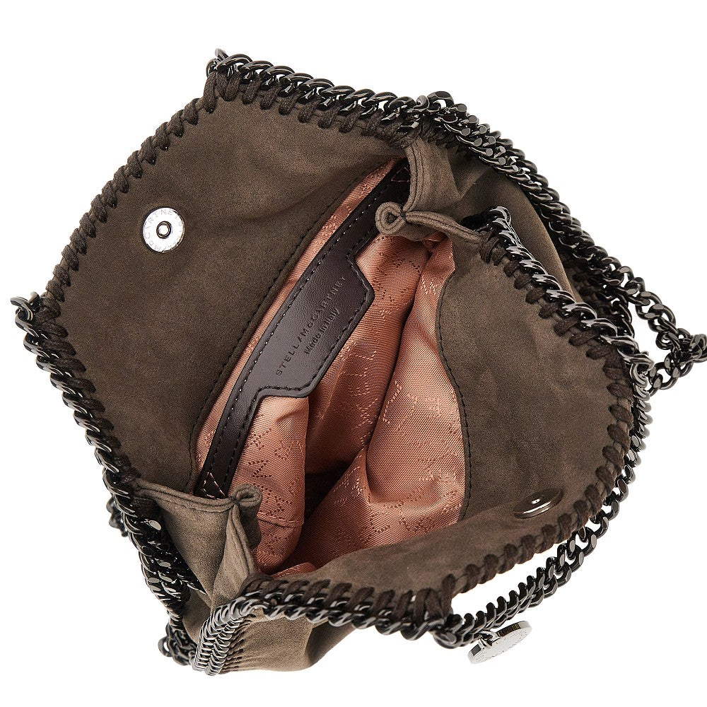 Stella Mccartney Women Alter Suede Tiny Falabella Bag STELLA MCCARTNEY