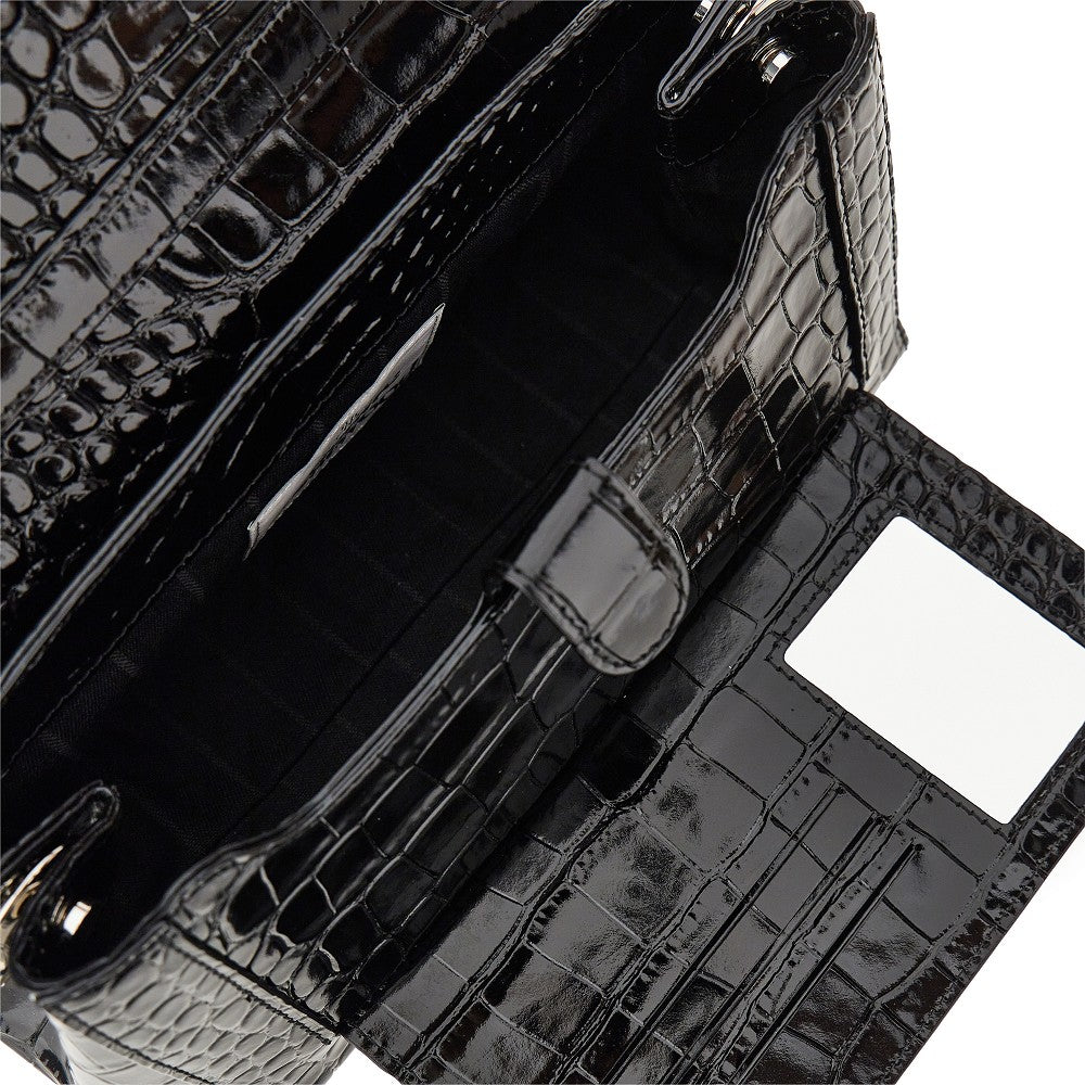 Vivienne Westwood Women Croco-Embossed Leather Medium 'Hazel' Bag VIVIENNE WESTWOOD