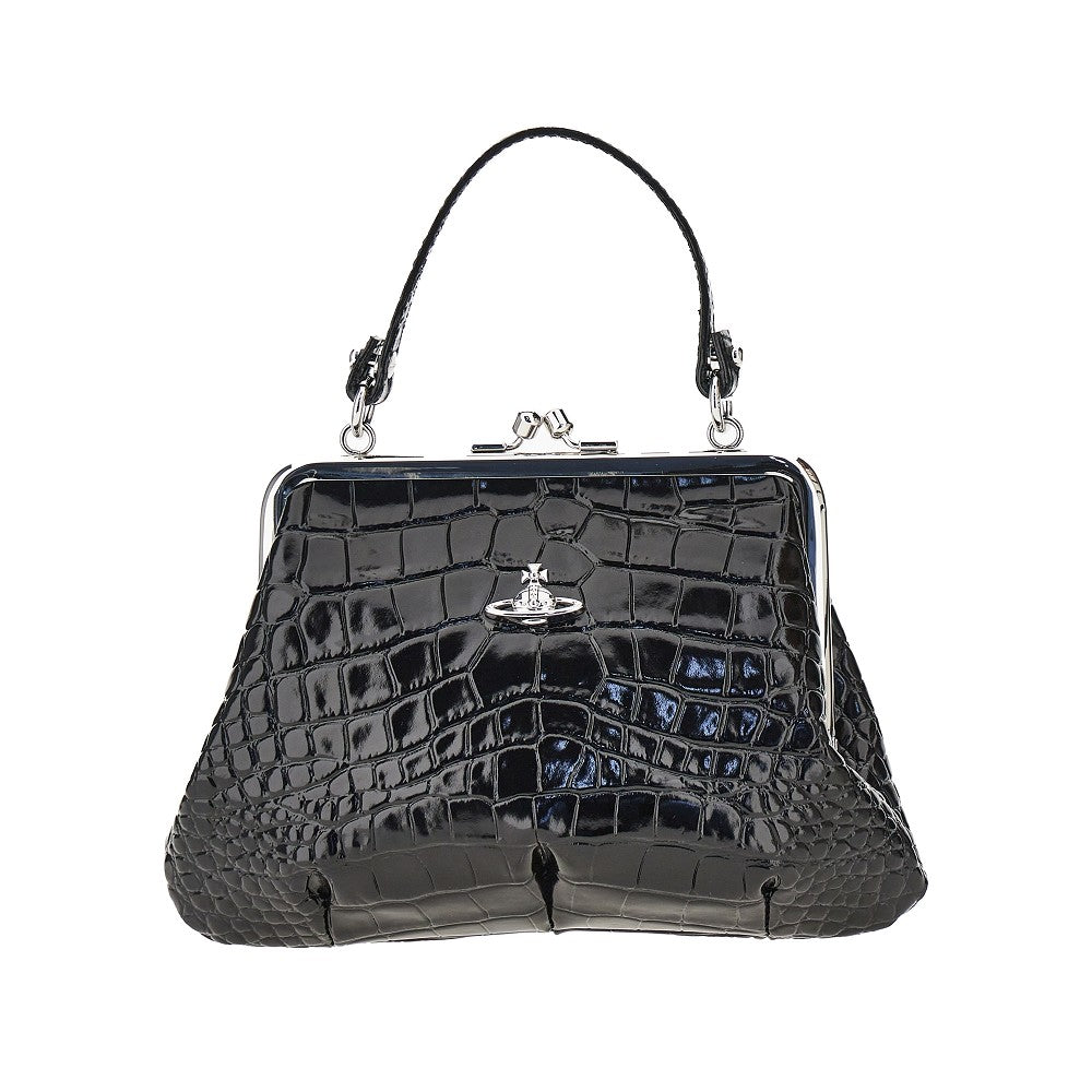Vivienne Westwood Women Croco-Print Leather 'Granny Frame' Mini Bag VIVIENNE WESTWOOD