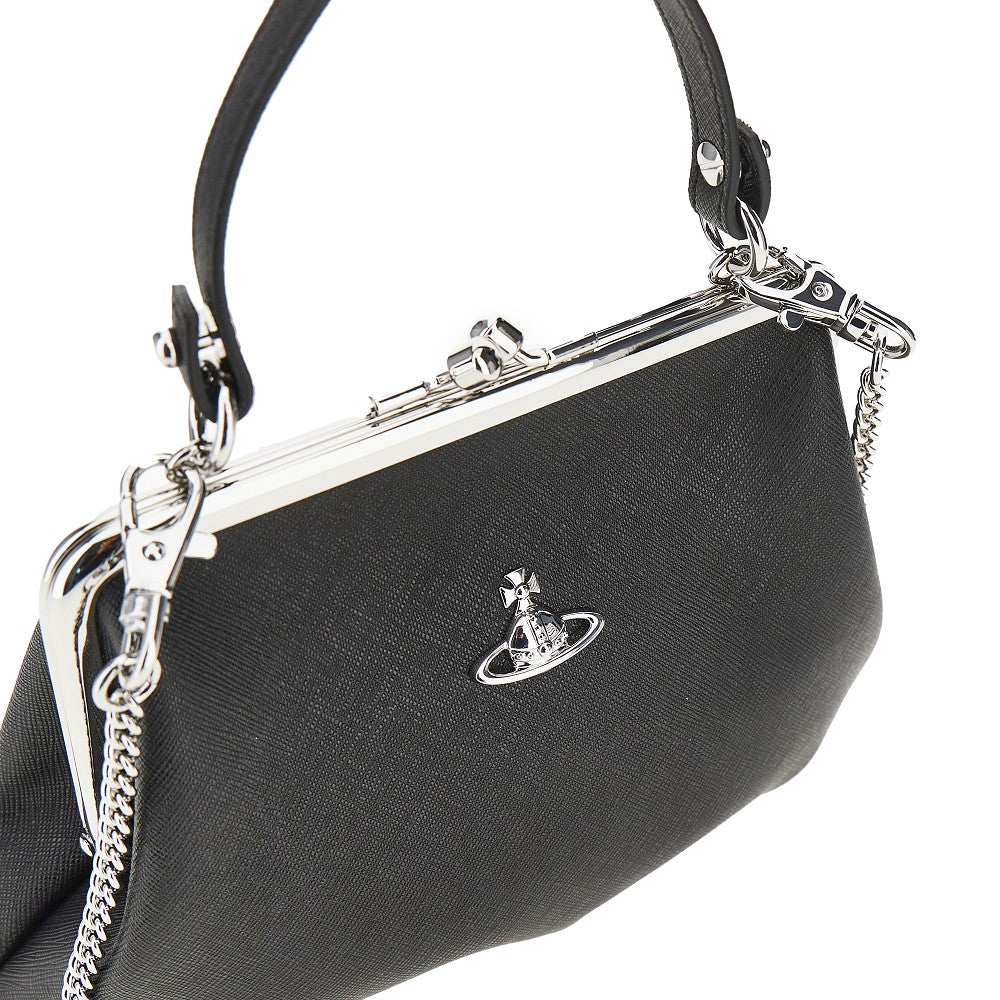 Vivienne Westwood Women 'Granny Frame' Faux Saffiano Leather Bag VIVIENNE WESTWOOD