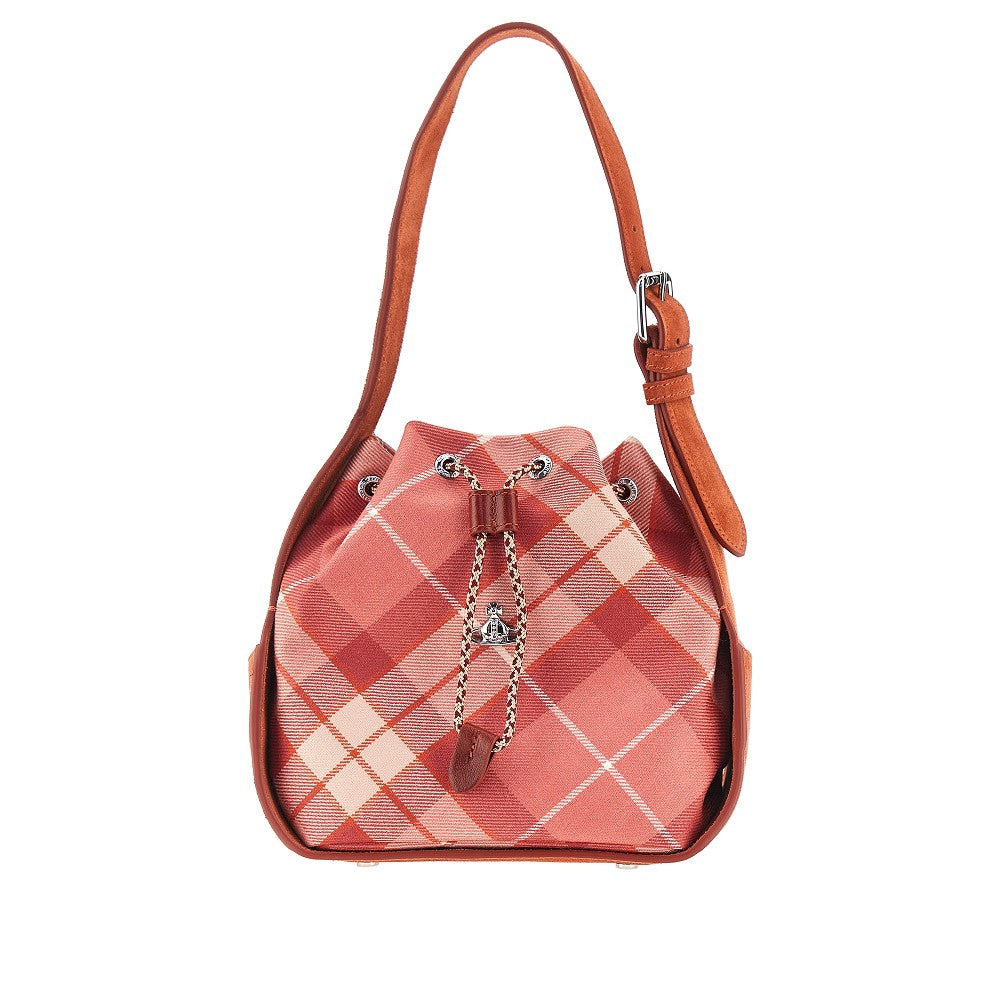Vivienne Westwood Women 'Stacey' Tartan Wool Bucket Bag VIVIENNE WESTWOOD