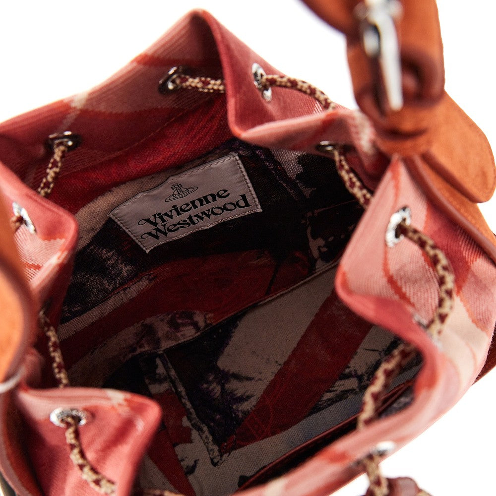 Vivienne Westwood Women 'Stacey' Tartan Wool Bucket Bag VIVIENNE WESTWOOD