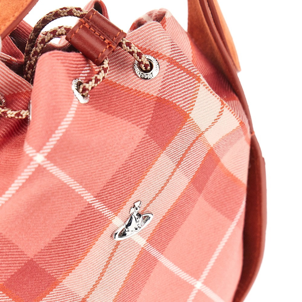Vivienne Westwood Women 'Stacey' Tartan Wool Bucket Bag VIVIENNE WESTWOOD