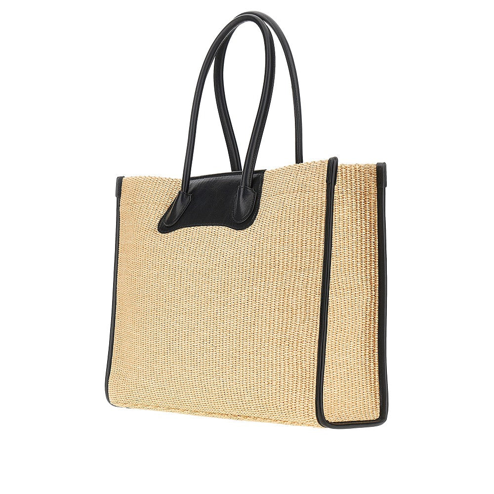 Vivienne Westwood Women 'Troy' Weaved Raffia Tote Bag VIVIENNE WESTWOOD