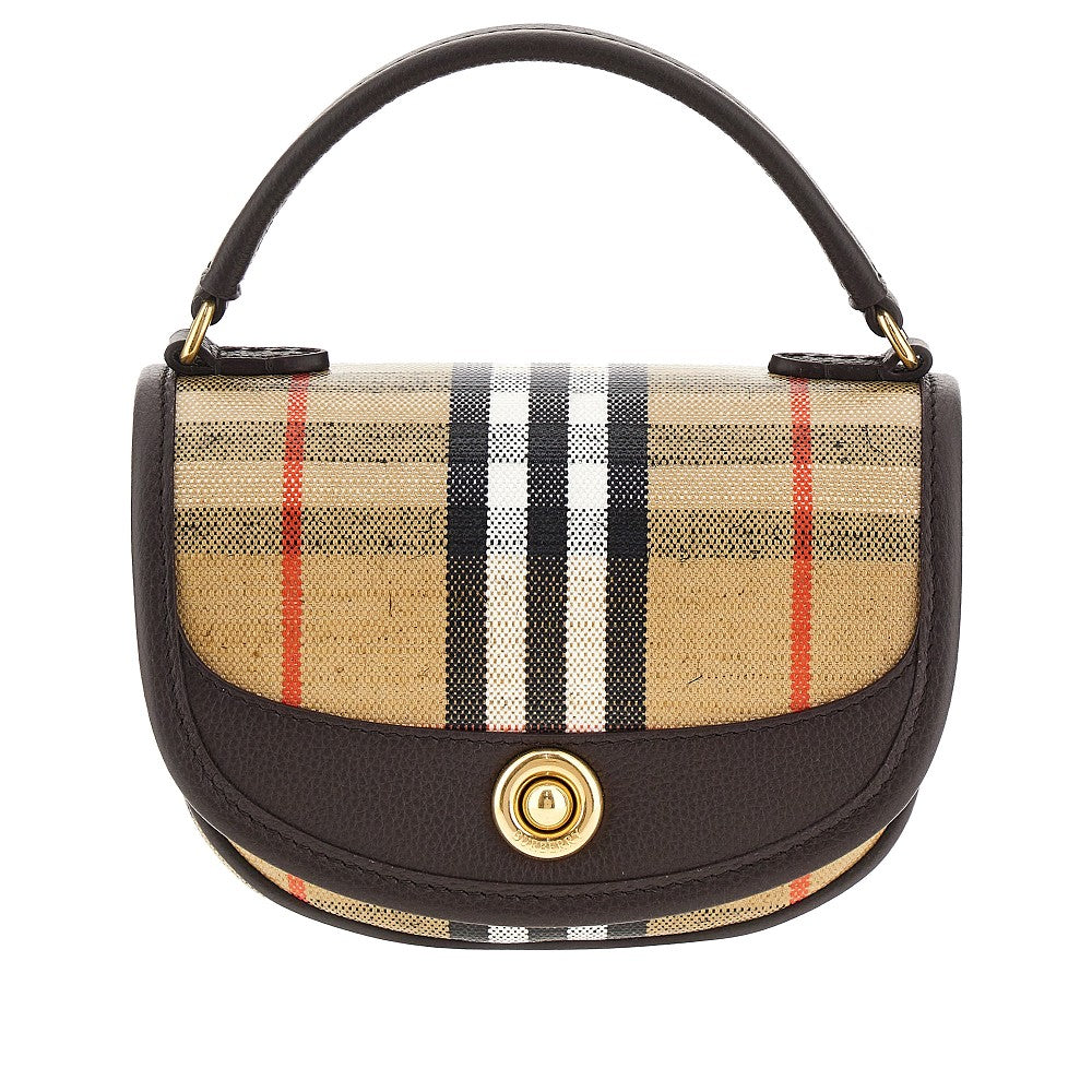 Burberry Women Coated Canvas Mini 'Highlands' Bag BURBERRY