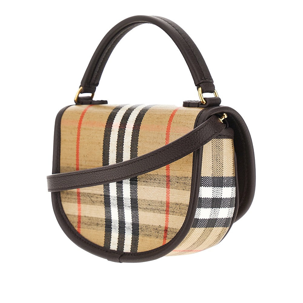 Burberry Women Coated Canvas Mini 'Highlands' Bag BURBERRY